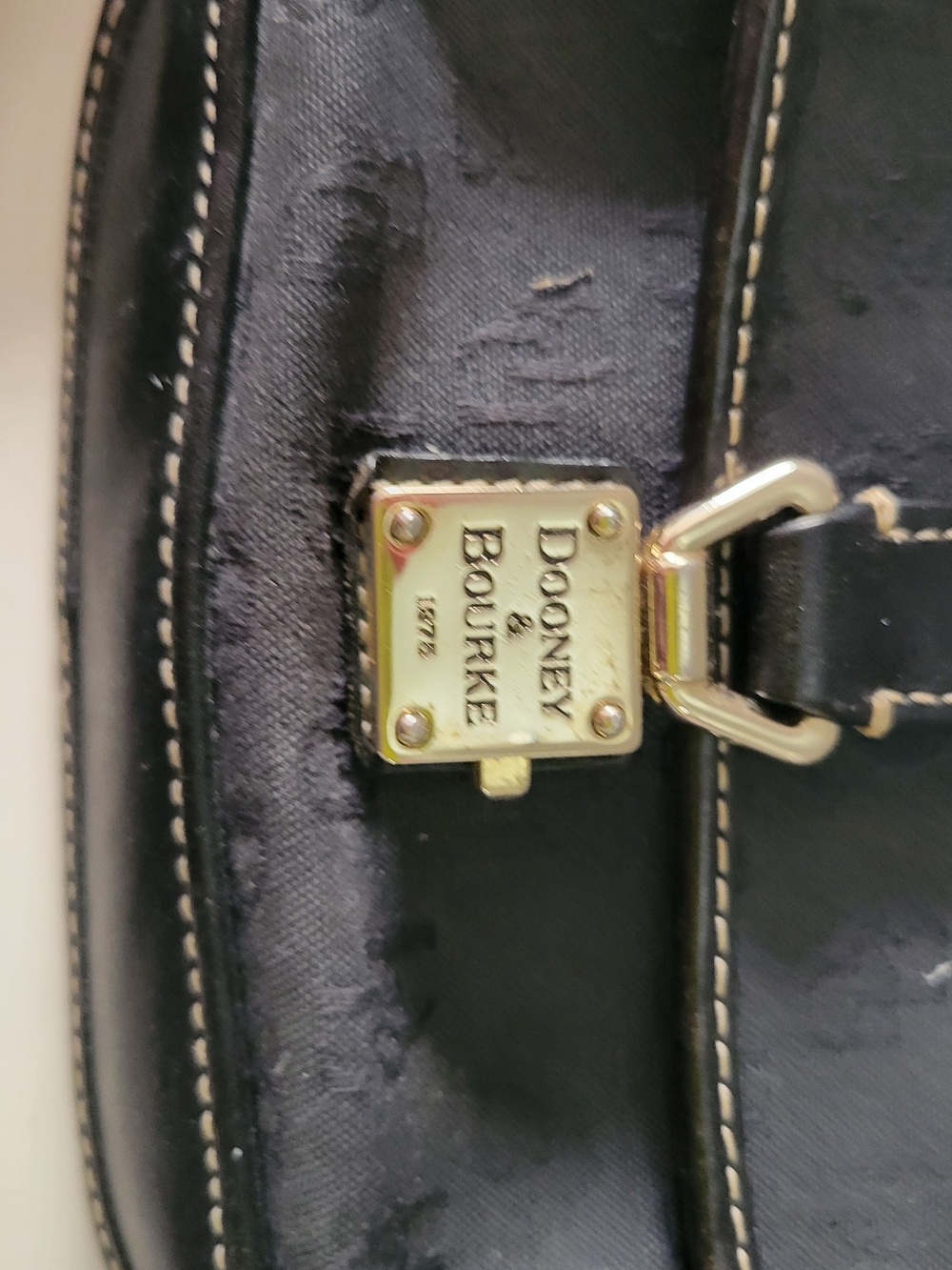 Dooney & Bourke Black Wristlet Clutch - Picture 3 of 11